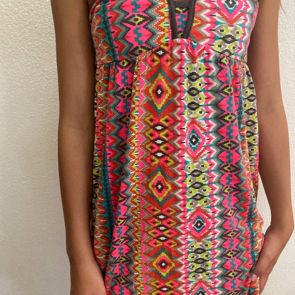 Roxy Strapless Sundress Small - Picture 4 of 8